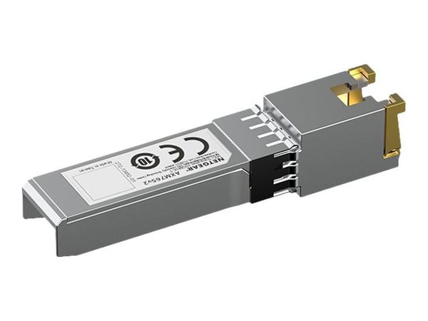 NETGEAR AXM765v2 - SFP+ transceivermodul - 10GbE - 10GBase-T - RJ-45 - opp til 80 m