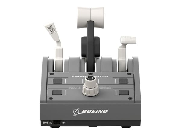 Thrustmaster Civil Aviation (TCA) Quadrant Boeing Edition - Gasspedal - kablet - for PC, Microsoft Xbox One, Microsoft Xbox Series S, Microsoft Xbo...