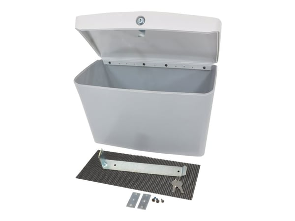 Ergotron StyleView Storage Bin - Monteringskomponent (brakett, boks) - grå