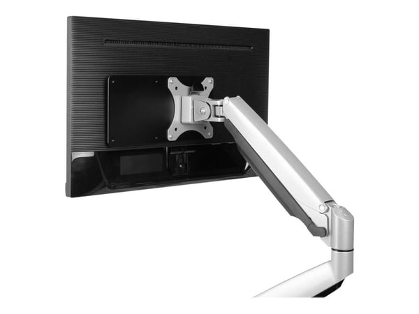 DELTACO Office ARM-0541 - Monteringskomponent (VESA-adapter) - for mini-PC - stål - matt svart - bak flatpanel