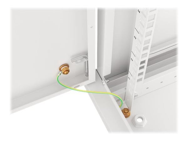 Lanberg - Rack skap - veggmonterbar - grå, RAL 7035 - 12U - 19"