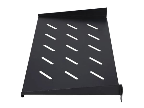 Extralink - Rack-hylle - svart - 1U - 19"