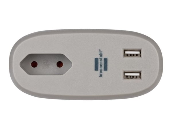 Brennenstuhl 1150290, Sisätila, AC, 2,5 A, IP20, 3 m, Antrasiitti, Harmaa