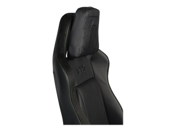 L33T E-Sport Pro Comfort - Spillestol - ergonomisk - armlener - T-formet - tipping - roterende - metall, semsket, alcantara, polyuretanlær, stålram...