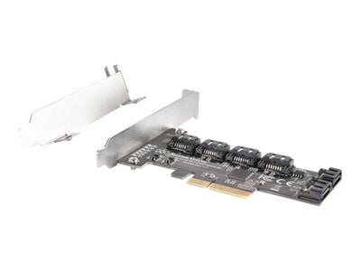 SilverStone ECS06 - Lagringskontroll - SATA 6Gb/s - lavprofil - PCIe 3.0 x2