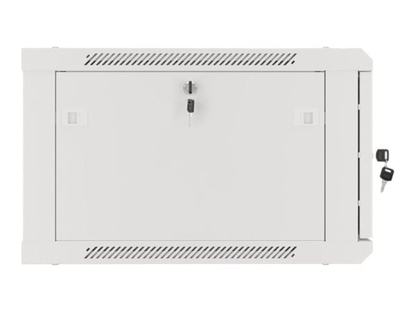 Lanberg WF01-6606-00S - Rack skap - veggmonterbar - grå, RAL 7035 - 6U - 19"