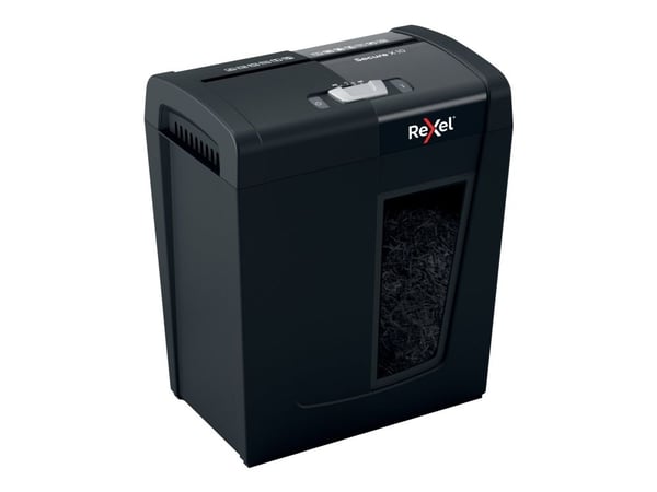 Rexel Secure X10 - Makulator - tverrkutt - 4 x 40 mm - P-4