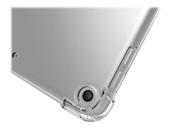 eSTUFF - Tabletin takakuori - termoplastinen polyuretaani (TPU) - kirkas - Apple iPad mini (1. sukupolvi); iPad mini 2 (2. sukupolvi); 3 (3. sukupo...