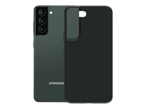 PanzerGlass - Bagsidecover til mobiltelefon - bio plastik - sort - for Samsung Galaxy S22+