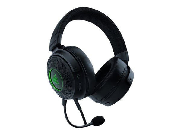 Razer Kraken V3 HyperSense - Hodesett - full størrelse - kablet - USB-A - lydisolerende