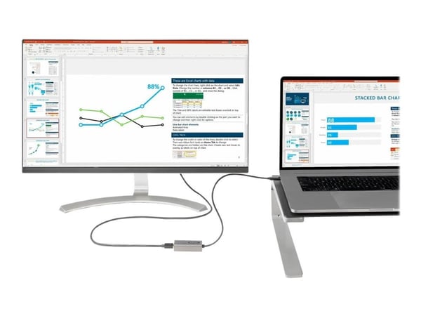 StarTech.com USB C - Mini DisplayPort -sovitin, 4K 60Hz USB-C - mDP-sovitin, USB Type-C - Mini DP -näyttöön, videomuunnin, toimii Thunderbolt 3:n k...