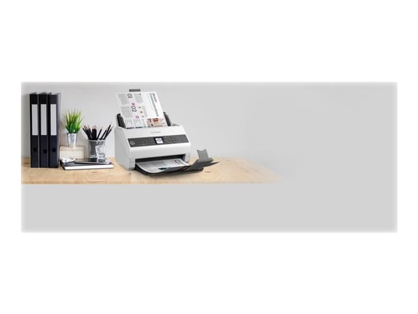 Epson WorkForce DS-730N - Dokumentskanner - Contact Image Sensor (CIS) - Dupleks - A4/Legal - 600 dpi x 600 dpi - inntil 40 spm (mono) / inntil 40 ...