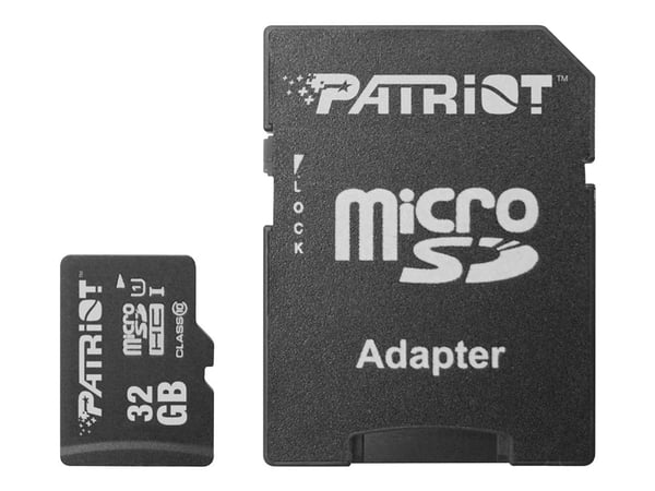 Patriot LX Series - Flashminnekort - 32 GB - UHS-I U1 / Class10 - microSDHC UHS-I