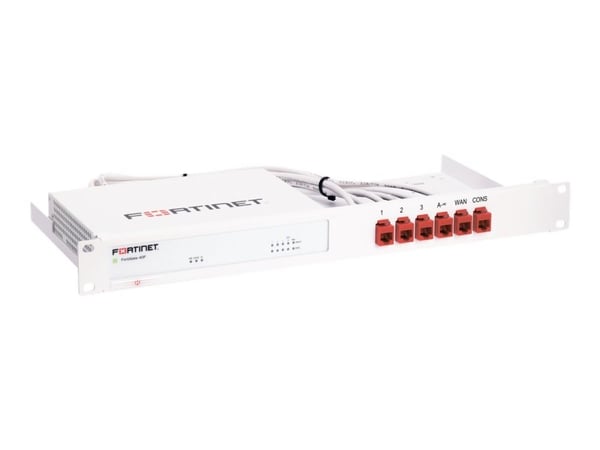 Rackmount.IT RM-FR-T14 - Monteringssett for nettverksenhet - rackmonterbar - RAL 9003, signalhvit - 1U - 19" - for Fortinet FortiGate 40F