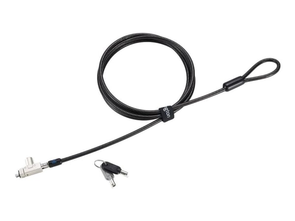 Kensington N17 Keyed Laptop Lock - Master Keyed - For Dell Devices - sikkerhetskabellås - 1.83 m