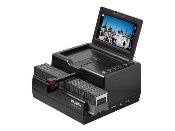 Reflecta DigitDia evolution - Filmskanner (35 mm) - CMOS - 35-mm-film - 4608 dpi x 3072 dpi - ADM (50 diabilder) - HDMI
