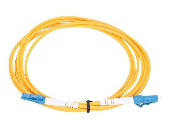 Extralink - Koblingskabel - LC/UPC-enkeltmodus (hann) til LC/UPC-enkeltmodus (hann) - 1 m - 3 mm - fiberoptisk - simpleks - G.652D