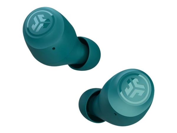 JLab Audio Go Air POP - True wireless-hodetelefoner med mikrofon - i øret - Bluetooth - sjøgrønn