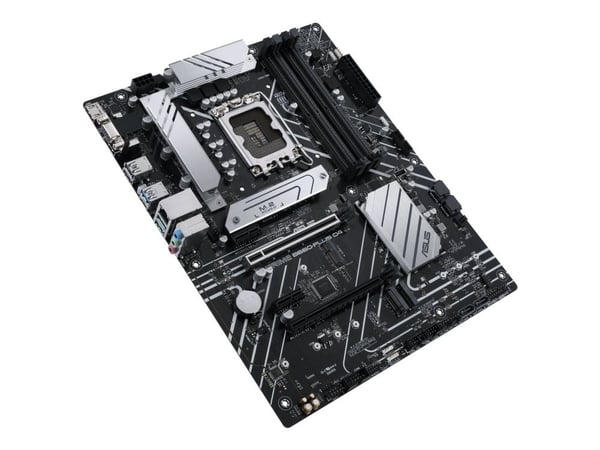 ASUS PRIME B660-PLUS D4 - Emolevy - ATX - LGA1700-asennuspaikka - B660-piirisarja - USB 3.2 Gen 1, USB 3.2 Gen 2, USB-C Gen 2x2 - 2,5 gigabitin läh...