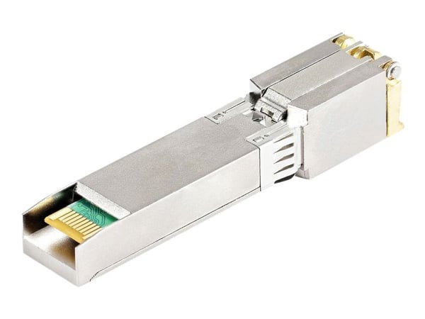 StarTech.com Cisco SFP-10GB-TC-kompatibel SFP+-modul, 10GBASE-T, SFP til RJ45 Cat6/Cat5e, 10GE Gigabit Ethernet SFP+, RJ-45 (kobber) 30m, Cisco Fir...
