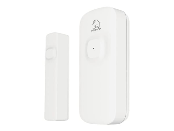 DELTACO SMART HOME SH-WS02 - Dør- og vindusensor - trådløs - 802.11b/g/n - 2.4 Ghz - hvit