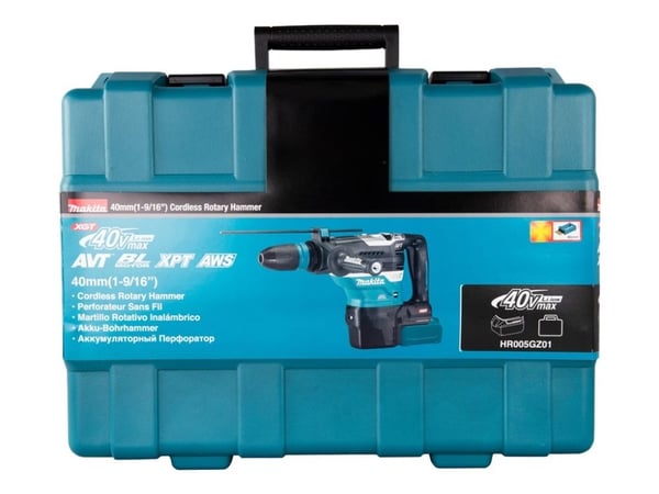 Makita HR005GZ01 - Roterende hammer - trådløs - 2-mode - SDS-max - uten batteri - 40 V - SOLO