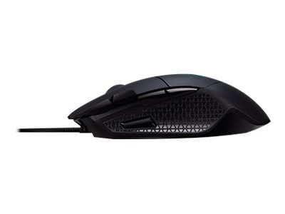Acer Predator Cestus 315 (PMW010) - Mus - ergonomisk - 8 knapper - kablet - USB - svart - løsvekt - for Predator Helios 300; Predator Triton 300; 500