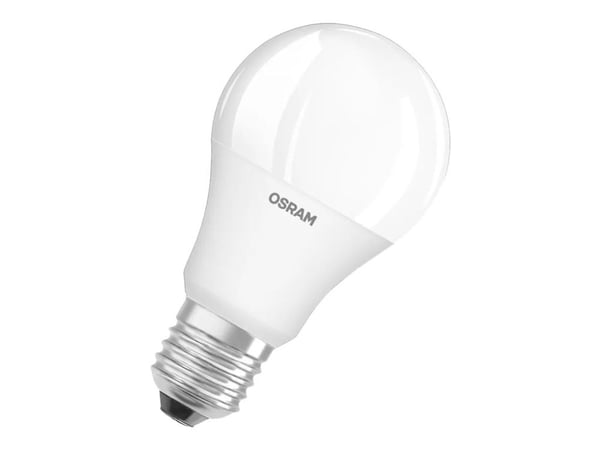 OSRAM STAR - LED-lyspære - form: A60 - mattslipt finish - E27 - 9.7 W (ekvivalent 60 W) - klasse G - varmt hvitt lys - 2700 K