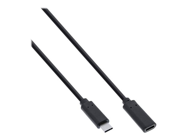 MicroConnect - USB-forlængerkabel - USB-C (han) til USB-C (hun) - USB 3.2 Gen 1 - 3 A - 2 m - lajittelu