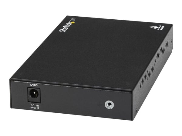 Startech Singlemode (SM) LC Fiber Media Converter for 1Gbe Network - 10km - Gigabit Ethernet - 1310nm - with SFP Transceiver (ET91000SM10) - Fiberm...