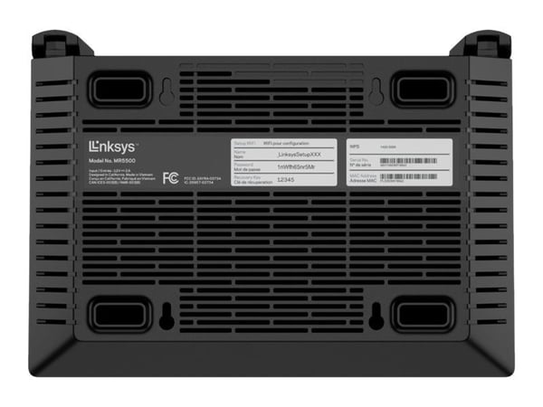 Linksys Hydra Pro 6 - Trådløs ruter 4-portssvitsj - 1GbE - Wi-Fi 6 - Dobbeltbånd