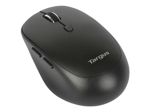 Targus Multi Device Midsize Comfort - Mus - antimikrobielt middel - trådløs - 2.4 GHz, Bluetooth