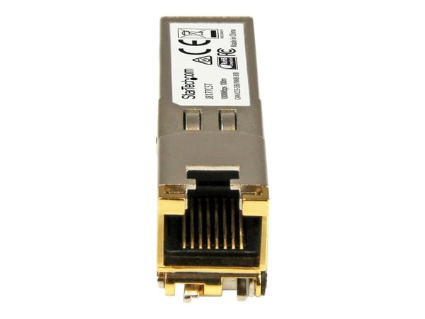 StarTech.com HPE J8177C-kompatibel SFP-modul, 1000BASE-T, SFP til RJ45 Cat6/Cat5e, 1GE Gigabit Ethernet SFP, RJ-45 (Kobber) 100m, HPE 1810, 1820, 2...
