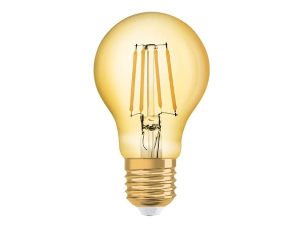 OSRAM Vintage 1906 - LED hehkulamppu - muoto: A60 - E27 - 6,5 W (vastaa 55 W) - luokka F - lämmin valkoinen valo - 2400 K