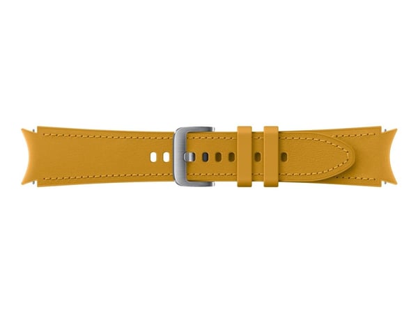 Samsung ET-SHR89 - Band för smart klocka - Medium/Large - senap - för Galaxy Watch4 (40 mm), Watch4 Classic