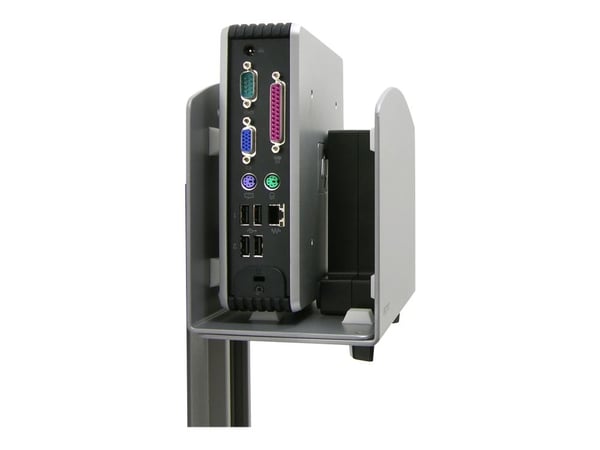 Ergotron Vertical Universal CPU Holder, 18 kg, Hopea, 3,04 kg, 140 x 268 x 203 mm, 4,5 kg