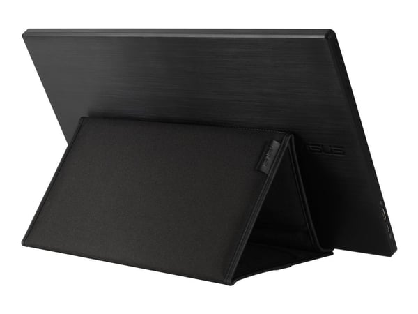 ASUS ZenScreen MB165B - LED-skjerm - 15.6" - portabel - 1366 x 768 WXGA @ 60 Hz - TN - 220 cd/m² - 500:1 - 10 ms - USB - svart
