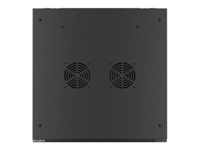 Lanberg WF01-6606-00B - Rack skap - veggmonterbar - svart, RAL 9004 - 6U - 19"