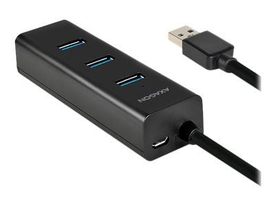 AXAGON HUE-S2BP - Hub - 4 x SuperSpeed USB 3.0 - stasjonær
