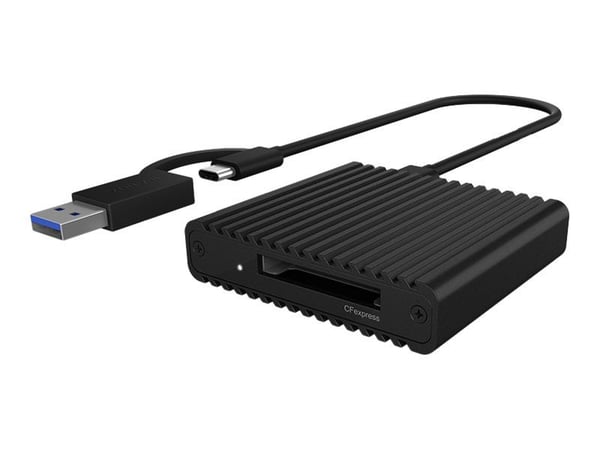 ICY BOX IB-CR404-C31 - Kortleser (CFexpress 2.0 Type B) - USB / USB-C 3.2 Gen 2