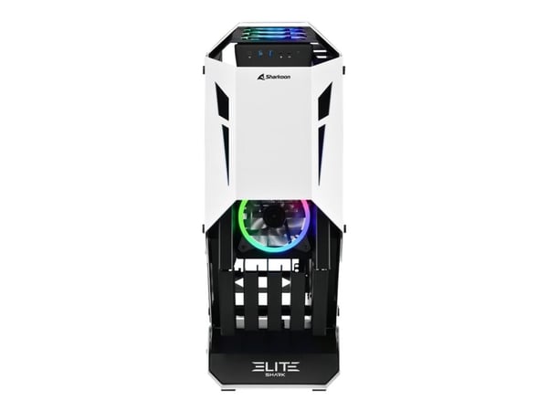 Sharkoon Elite Shark CA700 - Mid tower - ATX - sidepanel med vindu (herdet glass) - ingen strømforsyning - USB/lyd