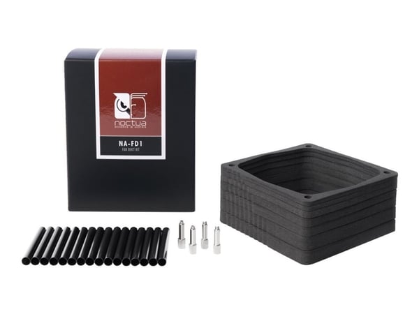 Noctua NA-FD1 - Fan duct kit - svart - for Noctua NH-L9a, NH-L9i; chromax NH-L9i