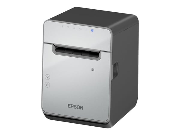 Epson TM L100 (121) - Kvitteringsskriver - termolinje - Rull (8 cm) - 203 x 203 dpi - inntil 170 mm/sek - USB 2.0, USB 2.0 vert, Gigabit LAN, Bluet...