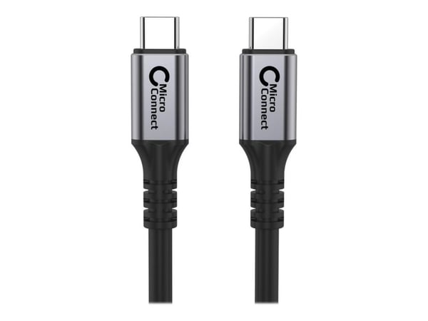 Premium USB-C-kaapeli 2m 20Gbps, 100W, USB 3.2 Gen 2x2, 20Gbps