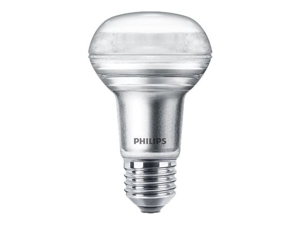 Philips - LED-pære for søkelys - form: R63 - E27 - 4.5 W (ekvivalent 60 W) - klasse F - varmt hvitt lys - 2700 K
