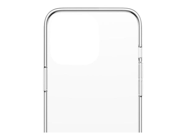 PanzerGlass ClearCase - Baksidesskydd för mobiltelefon - härdat glas, termoplastisk polyuretan (TPU) - klar - för Apple iPhone 13 Pro