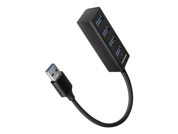 AXAGON HUE-M1A - Hub - 4 x USB 3.2 Gen 1 - stasjonær