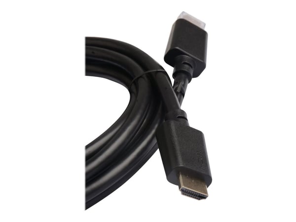 TECHly - Ultra High Speed - HDMI-kabel med Ethernet - HDMI hane till HDMI hane - 2 m - svart - stöd för 10K