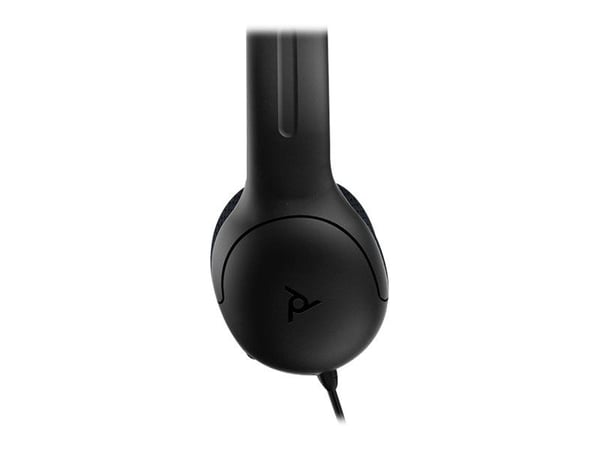 PDP Gaming LVL40 - For Nintendo Switch - headset - fullstorlek - kabelansluten - 3,5 mm kontakt - svart - för Sony PlayStation 4, Sony PlayStation ...