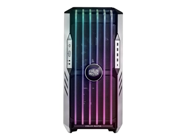 Cooler Master HAF 700 EVO - Tower - SSI EEB - sidepanel med vindu (herdet glass) - ingen strømforsyning (ATX) - titangrå - USB/lyd